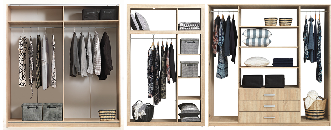 Compartimentarea dulapului: cum să alegi dulapul potrivit în funcție de garderobă