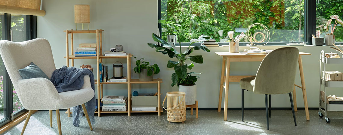 Un birou mai prietenos cu mediul cu produse din materiale sustenabile