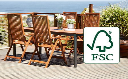 Eticheta FSC®: certificarea sustenabilității mobilierului nostru de grădină 