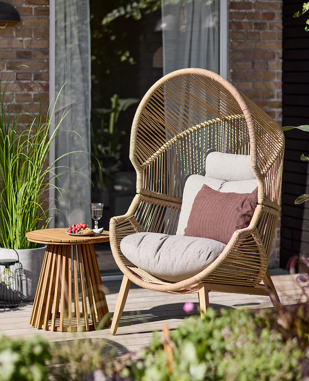 Fotoliu pentru terasă HALVREBENE