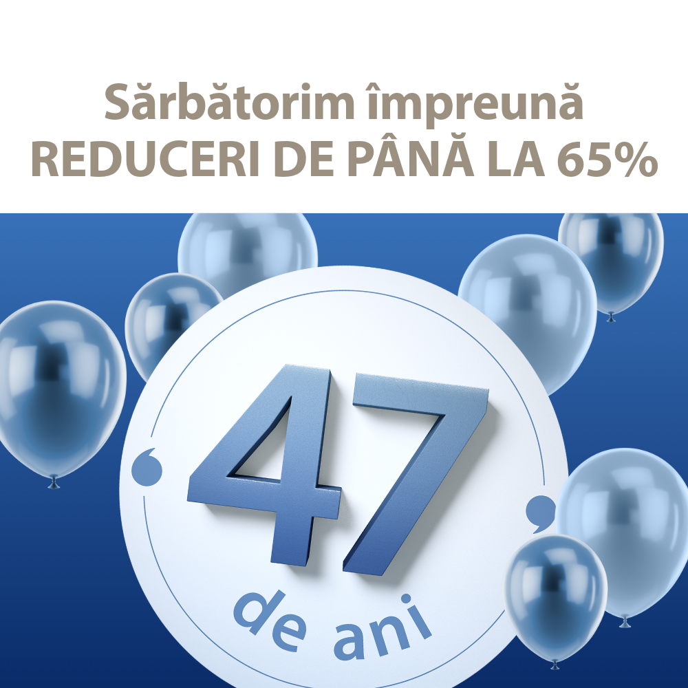 reduceri de pana la 65%