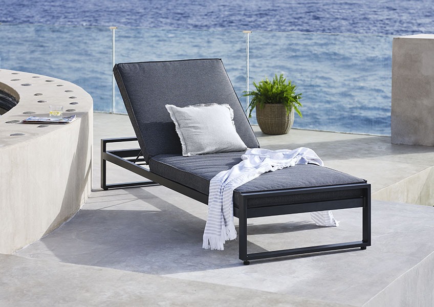VONGE sun lounger Sun lounger in quick-dry material
