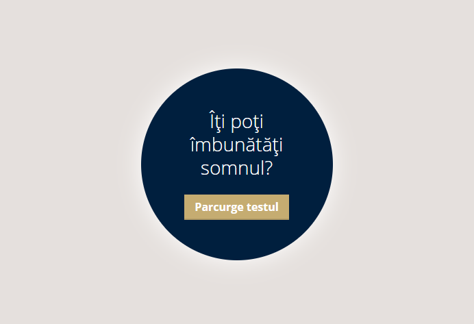 Test despre calitatea somnului